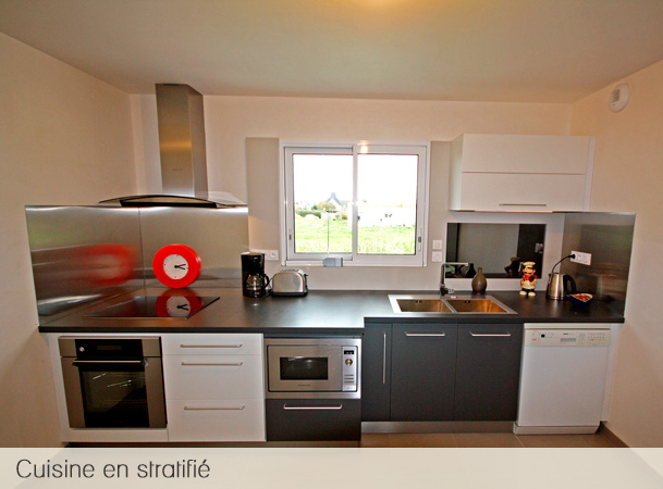 Cuisine en stratifié Atelier du Garo à Plouguin